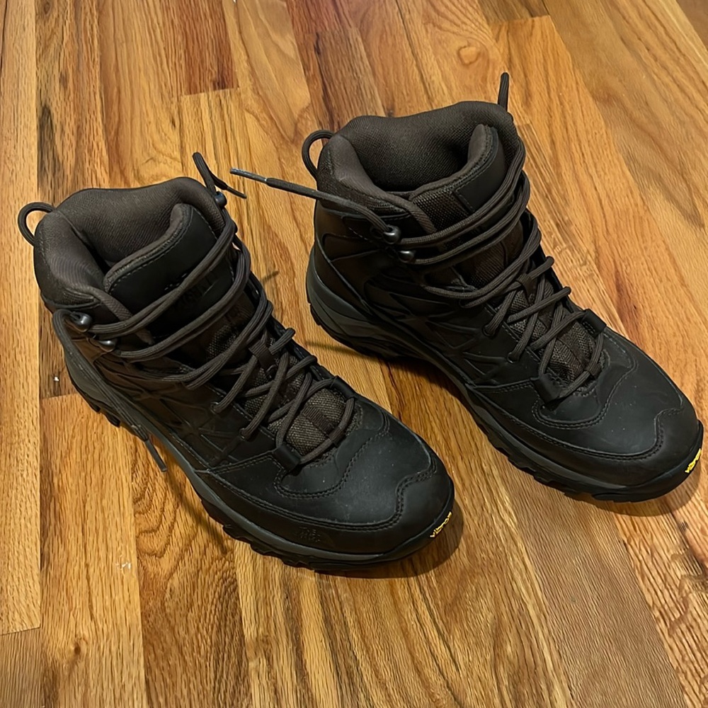 The North Face Men's Black Hiking Boots